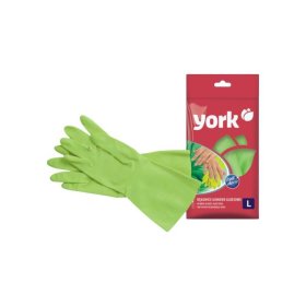 Guminės pirštinės YORK, L dydis