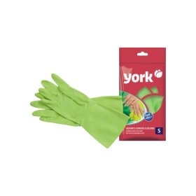 Guminės pirštinės YORK, S dydis