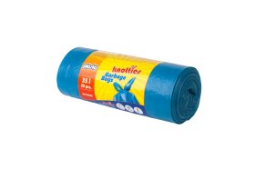 Šiukšlių maišai PLASTA KNOTTIES 35 l., 20 vnt., 25 mikr.