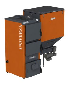 Granulinis katilas UNIVERSA 15, galia 15 kW
