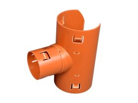 Drenažo trišakis WAVIN, d113/80/90, 103451208