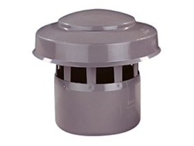 Ventiliacijos stogelis WAVIN, d50, pilkas 206702020