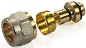 Užveržiama jungtis GENERAL FITTINGS, d16 x 3/4'' EURO, 88.03.116