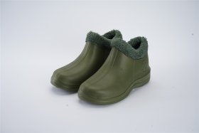 Pašiltinti kaliošai HERVIN 9017-K, chaki spalvos, 39 dydis