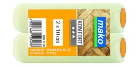 Volelis Velour, Ø15 mm/10 cm, skirtas alkidiniams dažams ir lakams