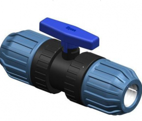 Rutulinis movinis ventilis PP ELYSEE PN10, 20 x 20, 401620