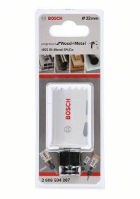 Grąžtas-karūna BOSCH Bi-metal Progressor, 32 mm