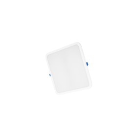 Montuojamas šviestuvas panelė TOPE Topaz, 8W, 680lm, 4000K, IP40, kvadratinė, įleidžiama, baltos sp.