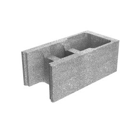 Blokeliai pamatiniai FIBO, kampinis, matmenys 250 x 200 x 500 mm, 1016512
