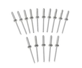 Aliuminės kniedės STANLEY, 3 x 13 mm, 15 vnt