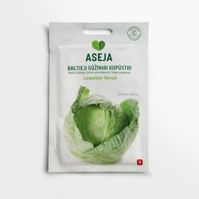 Baltieji gūžiniai kopūstai Langedijker Bewaar, ASEJA, 1 g, 20-0518 (A)