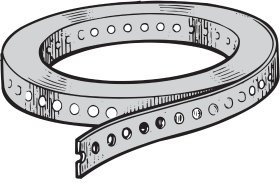 Montavimo juosta ESSVE, 30 x 0,5 mm, A2 nerūdijantis plienas, 10 m