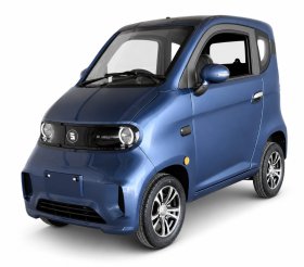 Elektrinis Mini Auto EKOMOTO J7, Mėlynas, 1000W, 65Ah švino baterija