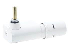 Radiatoriaus vožtuvas DANFOSS VHX/RAX, kampinis, vienataškis, dvivamzdis, RAL 9016, su RAX jutikliu, 013G4287