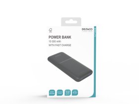 Nešiojamas įkroviklis Power Bank DELTACO PB-C1007, 10000 mAh, 2xUSB-A 18 W, 1x USB-C PD 20 W