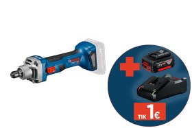 Akumuliatorinis tiesinis šlifuoklis BOSCH Professional GGS 18V-20 SOLO, 18 V, be akumuliatoriaus ir kroviklio, 06019B5401