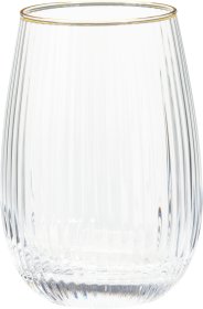 Stiklinė, 400 ml, skaidrus stiklas.