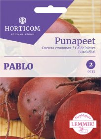 Daržovių sėklos, HORTICOM burokėliai Pablo, 220 sėklų