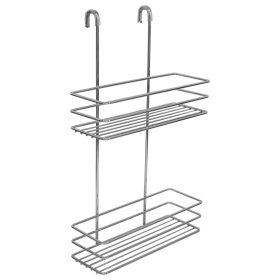 Lentynėlė SEPIO, 2 a., metalinė, sidabro spl.