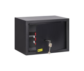 Seifas HOMESAFE HV 25K, sienelės 1,5 mm, matmenys 250x350x250mm, raktinis