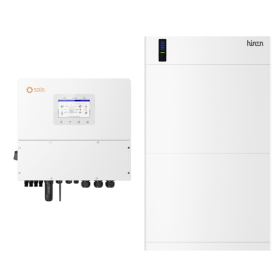 Saulės energijos kaupimo komplektas HINEN, 15,4kW +inverteris Solis 12kW