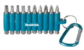Sukimo antgalių komplektas MAKITA , 10 vnt. su karabinu