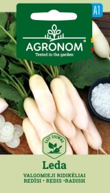 Daržovių sėklos, AGRONOM Ridikėliai valgomieji LEDA, 3 g.