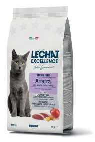 Sausas kačių ėdalas LECHAT EXCELLENSE suaugusioms sterilizuotoms katėms su antiena 1,5 kg