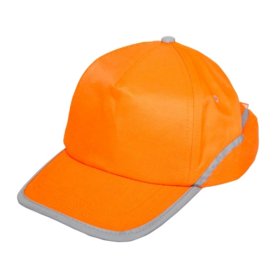 Kepurė LAHTI PRO, su snapeliu, oranžinė spalva, CE