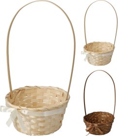 Pintas krepšelis, 2-jų skirtingų sp., 20 x 9 cm