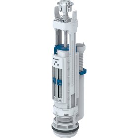 Vandens nuleidimo mechanizmas GEBERIT 290, vožtuvas d40, dviejų kiekių nuleidimo funkcija: chrome / blizgus, 282.303.21.2