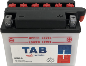 Akumuliatorius TAB MOTO HIGH PERFORMANCE 12 V, 4 Ah, 45 A, R+, motociklinis