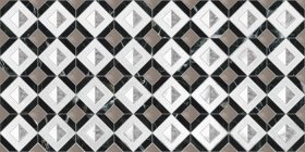 Dekoratyvinės keraminės plytelės KAI, Statuario Gerometric White 3275, 30 x 60 cm, 6 vnt./dėž., rektifikuotos, įvairiaspalvės