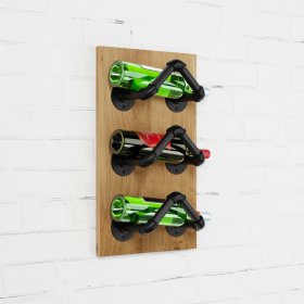 Laikiklių rinkinys RUSTICLINE, juodos sp., 3 vnt.