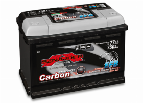 Akumuliatorius SZNAJDER START-STOP CARBON EFB 12 V, 77 Ah, 750 A, EN