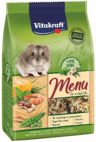 Pašaras VITAKRAFT Menu, smulkių žiurkėnų, 0,4kg