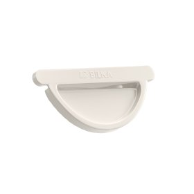 Latako dangtelis BILKA, universalus, skersmuo 150 mm, balta spalva, RAL9010