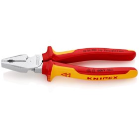 Kombinuotos didelės svertinės jėgos replės KNIPEX, 0206, 200mm