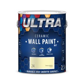Interjero dažai ULTRA Ceramic, 2,5 l, Švelnus spindulys sp. (24)