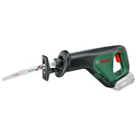 Akumuliatorinis tiesinis pjūklas BOSCH Green Solo, be akumuliatoriaus ir kroviklio, 18V Li sistema, svoris 2,5 kg, matmenys 438 x 197 x 102 mm