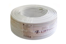 Instaliacinis kabelis LIETKABELIS Ydy P 300/500V 2*2,5, (BVV-P) plokšč. monol.(rul 100m)