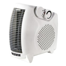 Elektrinis šildytuvas, termoventiliatorius HERVIN EQUIPMENT, 2000 W, plokščias, apšildomas plotas 10 m², FH-2000W-SLIM, A521090018