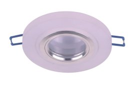 Montuojamas šviestuvas BALTIK GAISMA D3049 Wt Cr Gu10, LED šviečiantis kraštas, apvalus