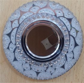 Montuojamas šviestuvas BALTIK GAISMA D498B Cl, GU10, apvalus