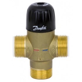 Pamaišymo vožtuvas, DANFOSS TVM-W DN25, karšto vanens, bronzinis, Kvs 3.3, 35 -70 °C, 003Z3146