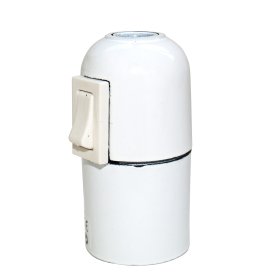 Lempos lizdas ELECTRALINE, E27, 250V, su jungikliu, baltos splavos, 71105