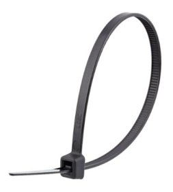 Kabelių dirželiai SHCET 3405, 3 x 150 mm, juodos spalvos, 100 vnt.