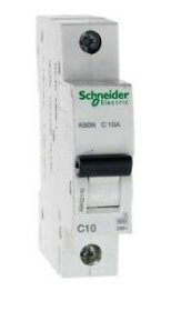 Automatinis išjungiklis SCHNEIDER, 1P, 10 A, 6 kA, K60N, C, 16-4-A9K02110