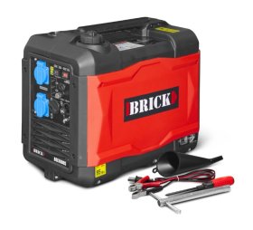 Benzininis inverterinis generatorius BRICK BGI3000S, nominali galia 2,6 kW, maksimali 3 kW