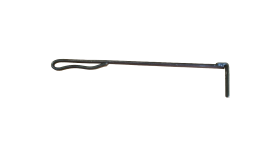 Pelenų rinktuvas BIOKAITRA, 50cm, juoda sp.